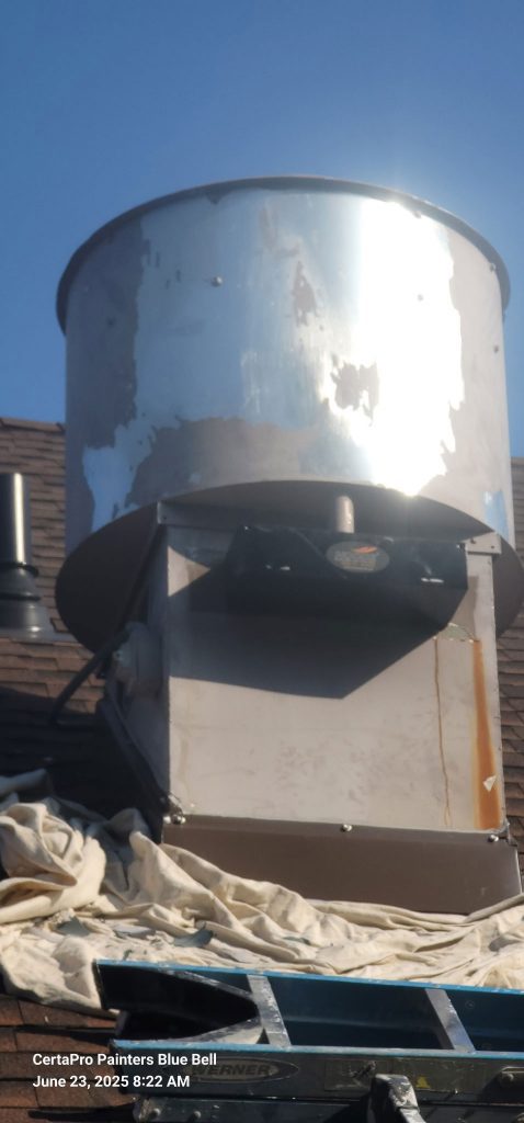 Ambler PA Church Painting Before