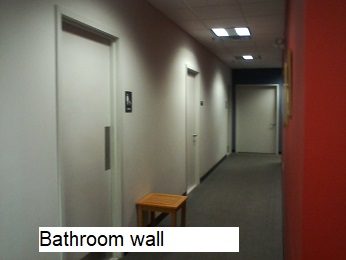 Bathroom Wall of DVIRC