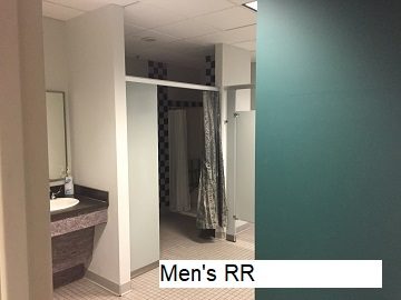 Men's Restroom of DVIRC