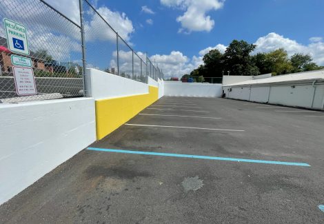 BET Shopping Center painting in Clifton Heights