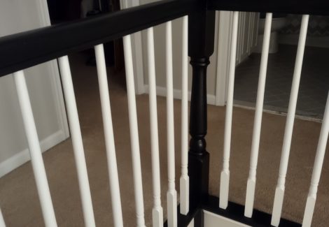 Staircase Railing Before & After Album