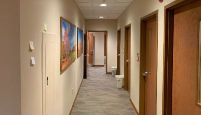 rogers health interior after painting