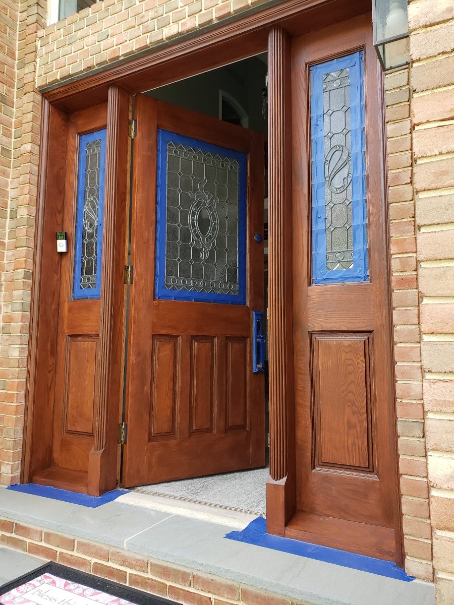 front door strip & staining Preview Image 2