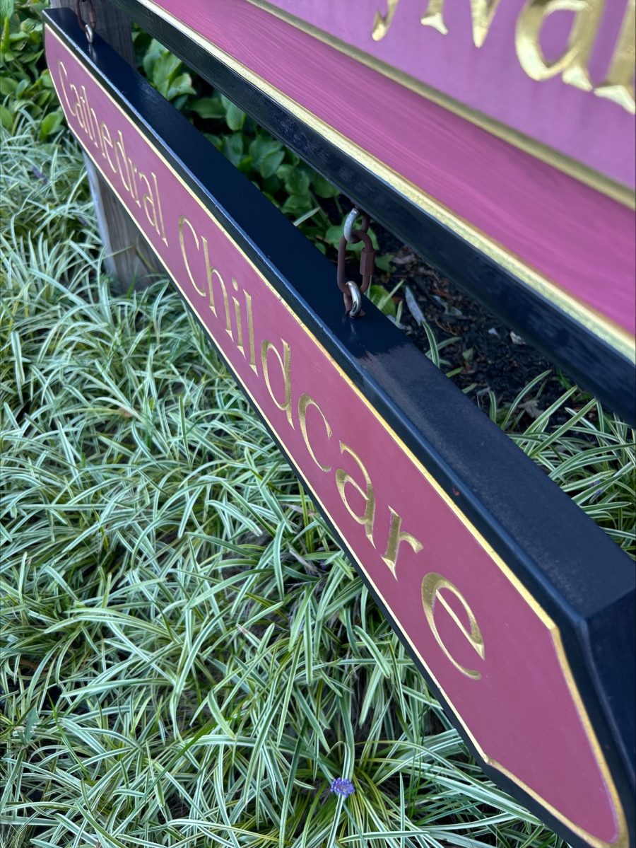 Philadelphia Cathedral Church Sign Painting Preview Image 2