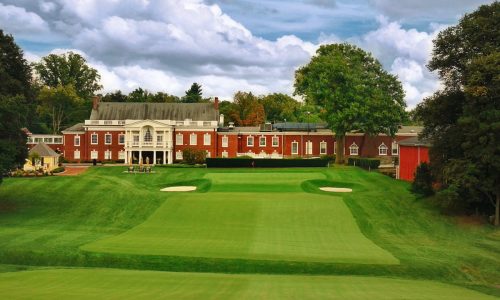 Large Country Club Exterior