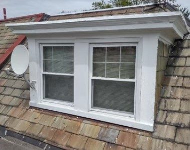 window frame painting exterior