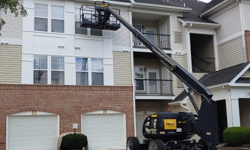 Exterior Being Painted