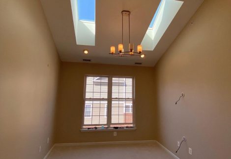 interior after painting