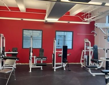 holy ghost school weight room painting