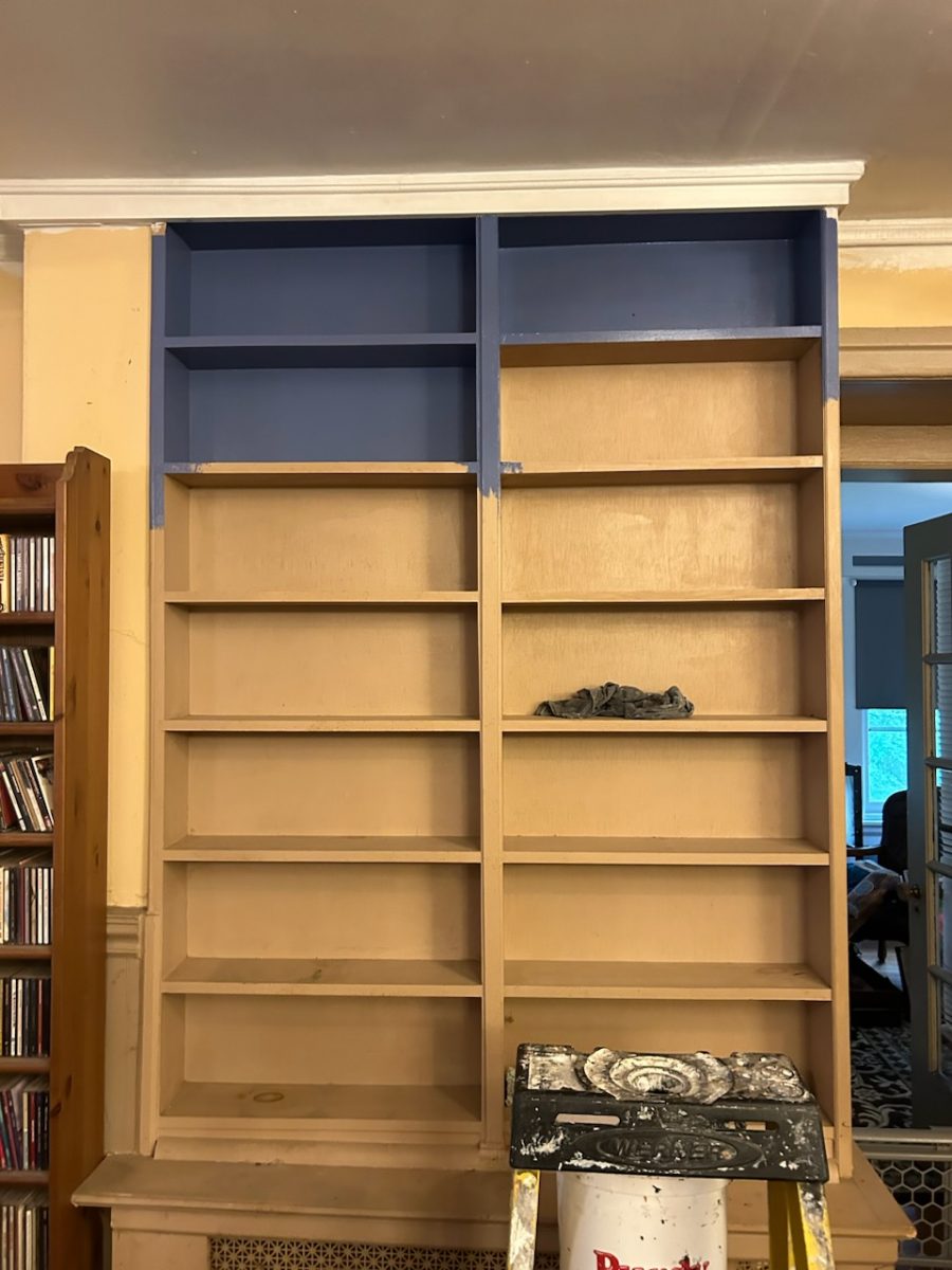 shelf painting in progress Preview Image 2