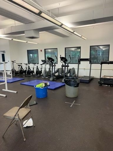 holy ghost school weight room painting Preview Image 3