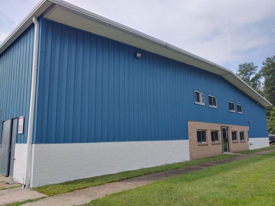 warehouse exterior painting