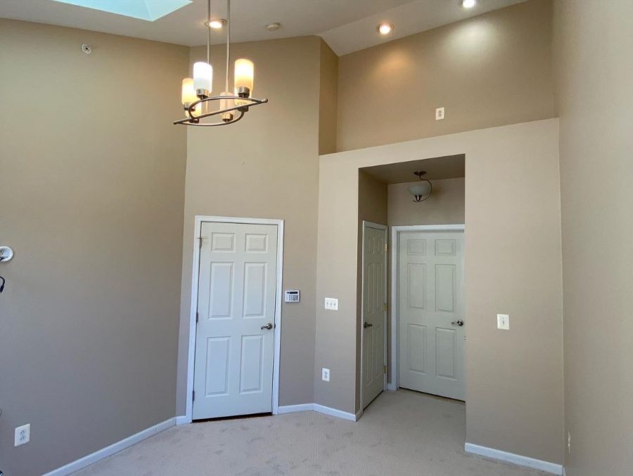 interior room with skylight painting Preview Image 6