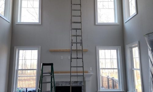 Fireplace Wall Design - In Progress