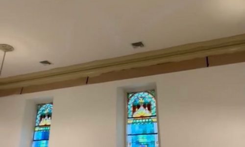 Plastic Covering (During)