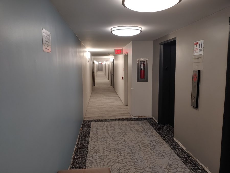 interior apartment complex hallway painting philadelphia Preview Image 7