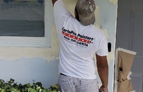 Stripping Paint from Exterior