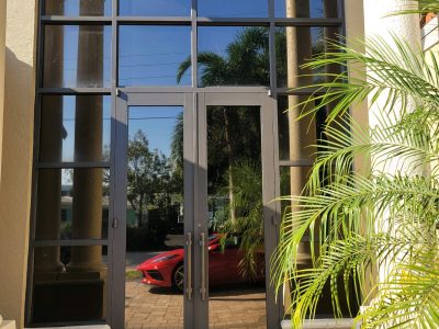 Residential Exterior | Aluminum Door and Window Painting
