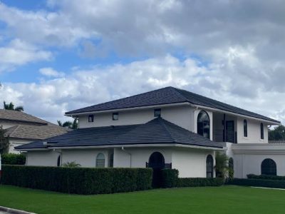 black painted roof project boca raton fl