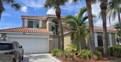 Beige House Exterior