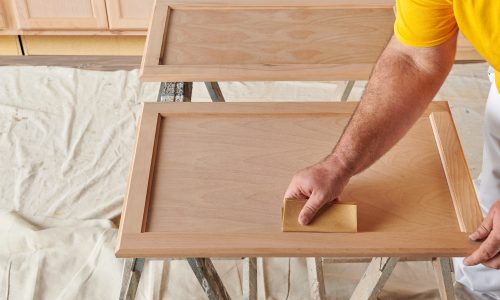 Surfaces Are Sanded & Prepped