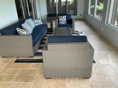 interior sunroom professional painting