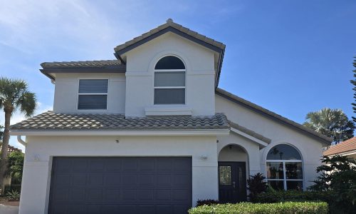 house painting project after