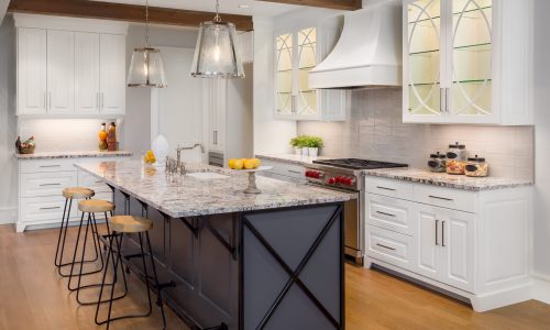White Rustic Kitchen