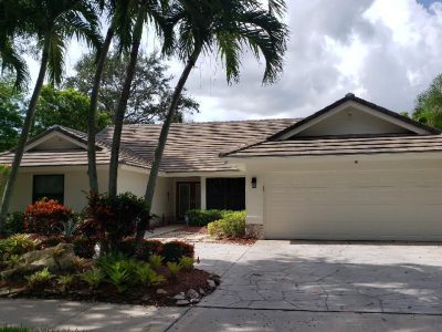 house with white exterior
