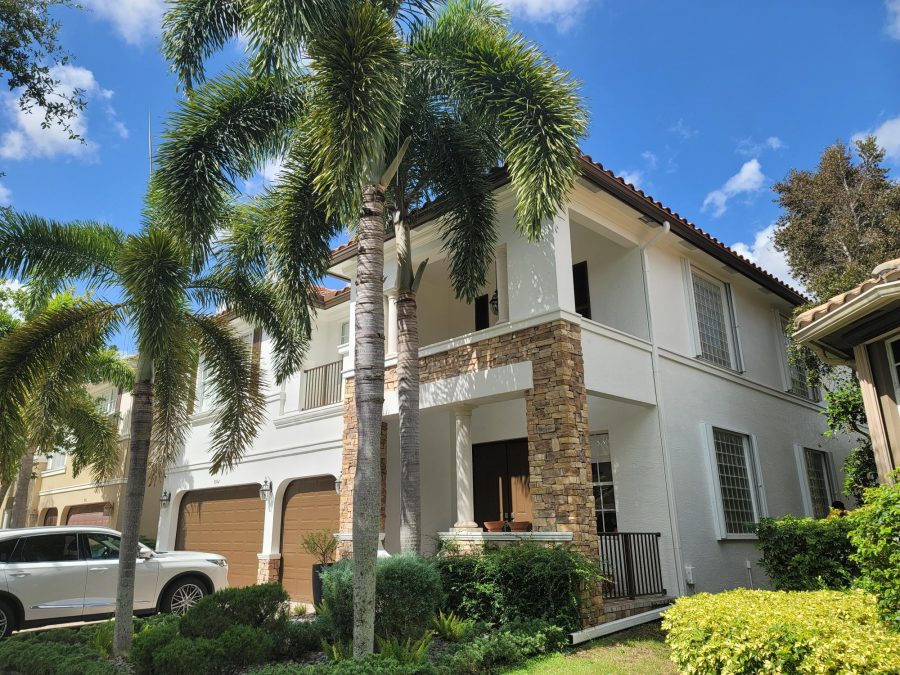 Painted white house exterior Preview Image 1