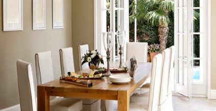 Beige Dining Room
