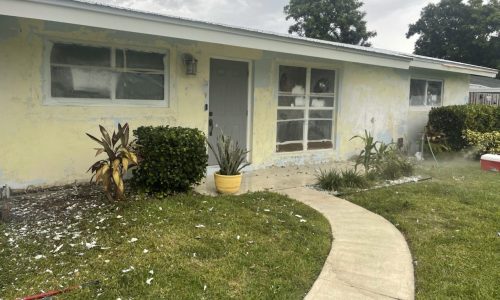 Paint Removed from Entire Front