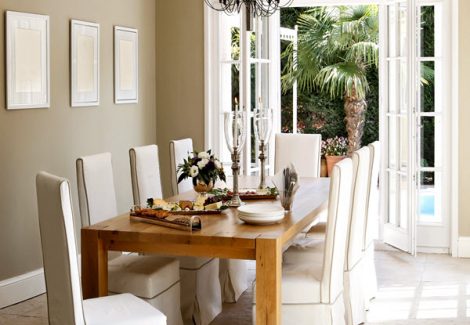 Beige Dining Room