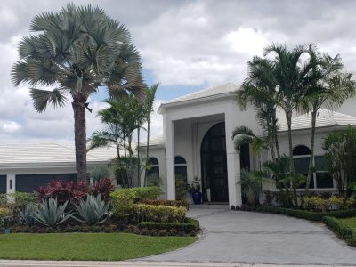 Residential Exterior Stucco Painting