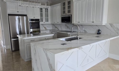 White & Gray Kitchen