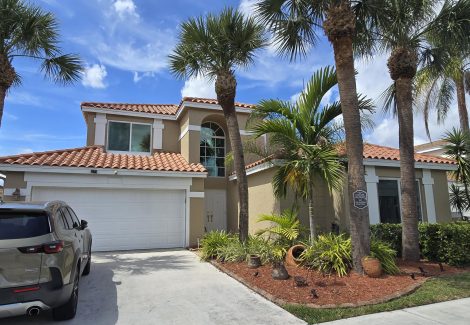 Beige House Exterior