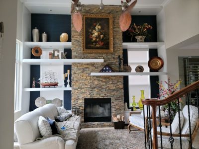 professional residential interior painting project