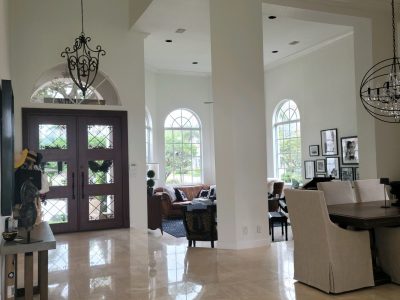 Residential Interior Foyer Painting Boca Raton, FL