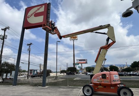 Cummins Exterior Sign Painting