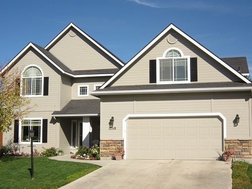 Exterior house painting by CertaPro painters in Boise, ID