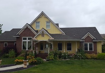 Exterior painting by CertaPro house painters in Horseshoe Bend, ID