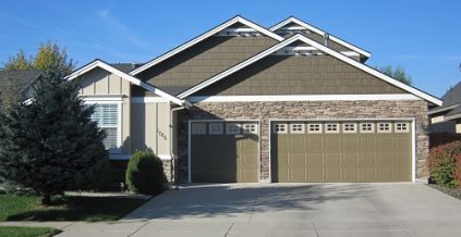 Four Color House Exterior in Meridian ID