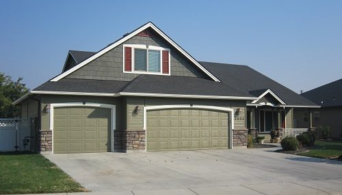 Exterior painting by CertaPro house painters in Meridian, ID