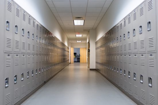 school hallway