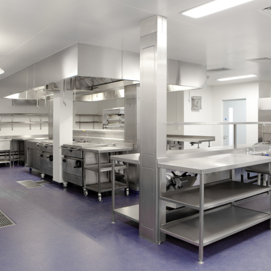 commercial kitchen