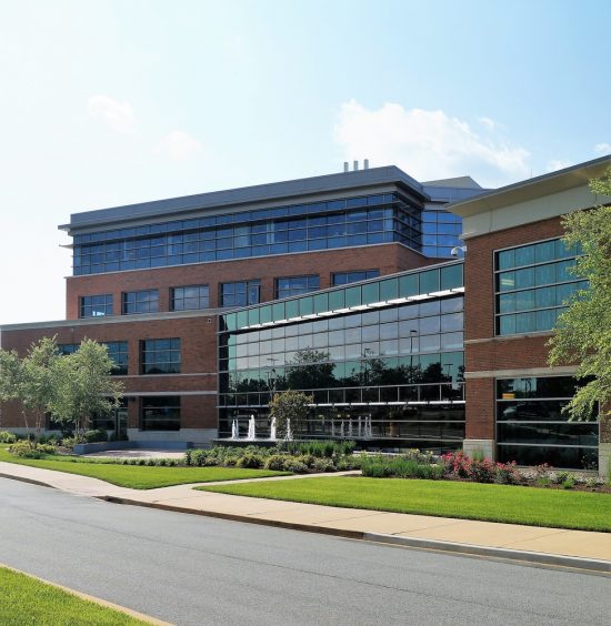 large exterior of hospital