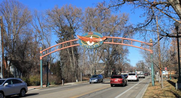 eagle, id town sign