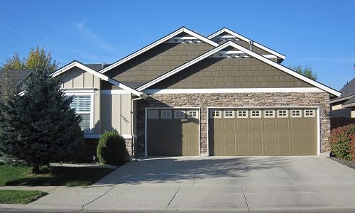 Olive Exterior House Painting