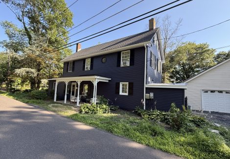 Blue Siding - Before/After Project Album