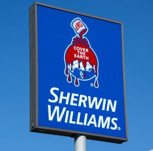 shrewin williams sign